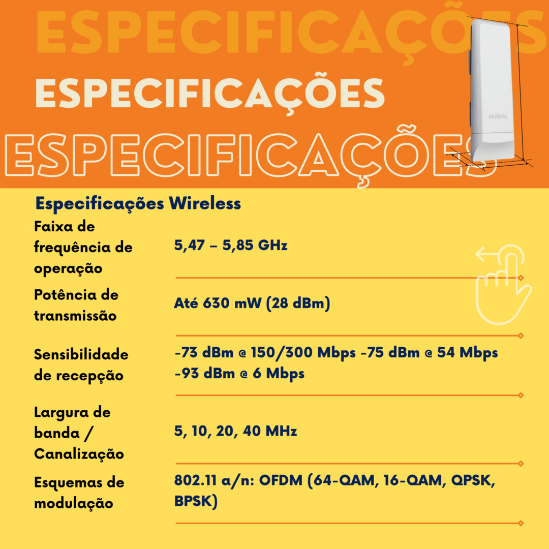 Roteador Wireless - CPE 5GHz com antena de 16 dBi - Image 9