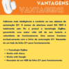 Em fundo laranja temos em destaque as especificações técnicas do Sensor de abertura smart ISA 1001. Podemos ver as logos da Quarta Etapa, Izy e Intelbras.
