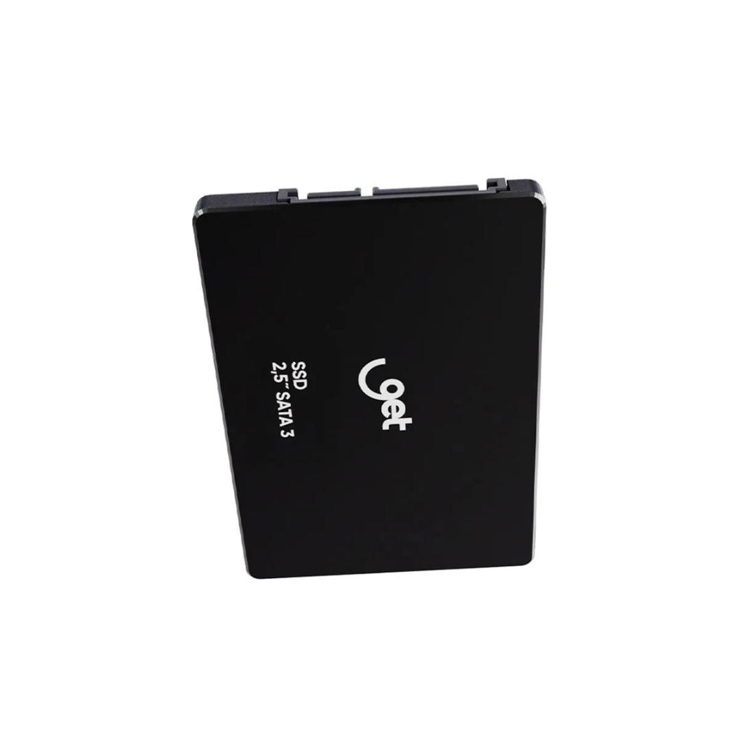 SSD 240GB Get 2,5 polegadas SATA III visto em ângulo inclinado